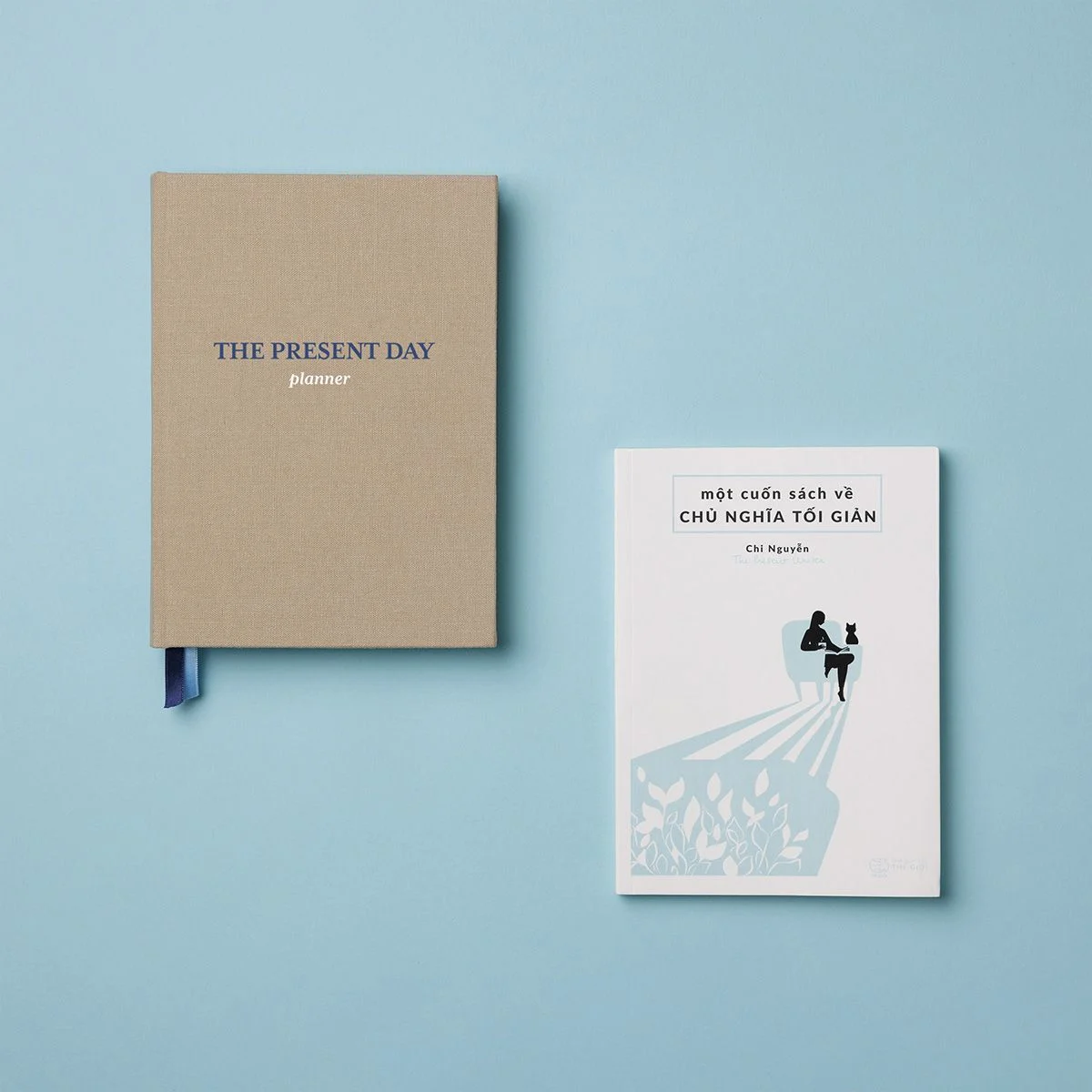 Combo Sách Tối Giản + Sổ The Present Day planner